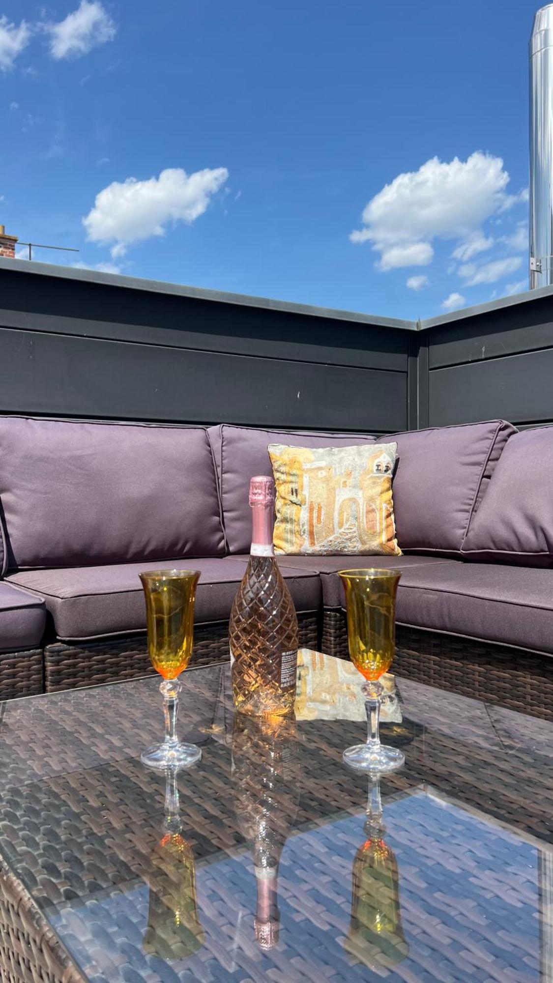 Apartman Se Saunou A Terasou S Vyhledem Na Brno Exterior foto